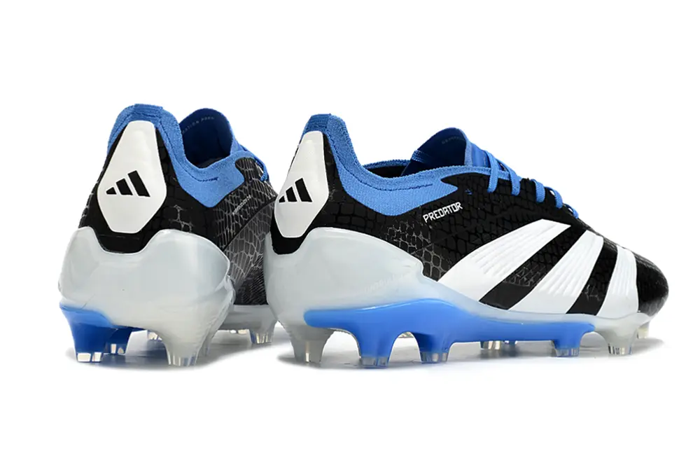 Adidas Predator 24 Elite FG - Black/Ice Blue/White