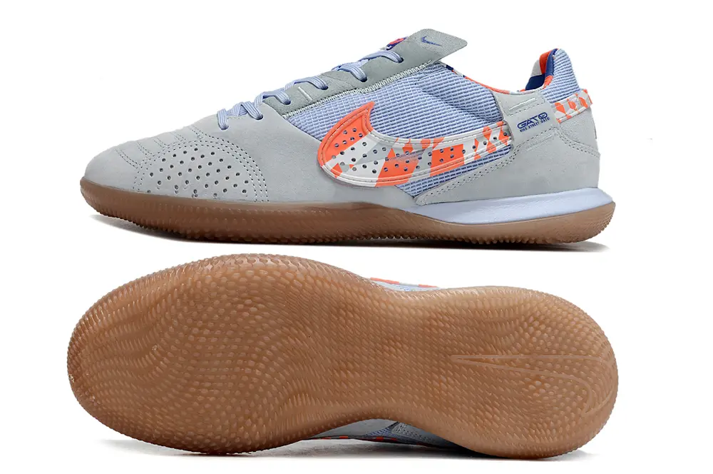 Nike Street Gato IC - Gray/Light Blue/Orange
