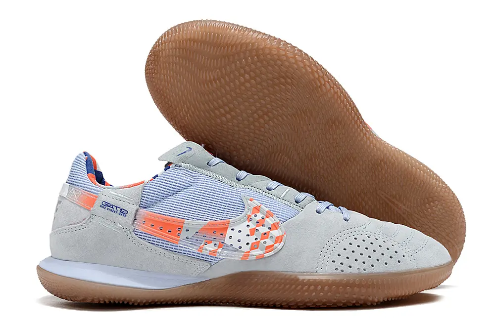 Nike Street Gato IC - Gray/Light Blue/Orange