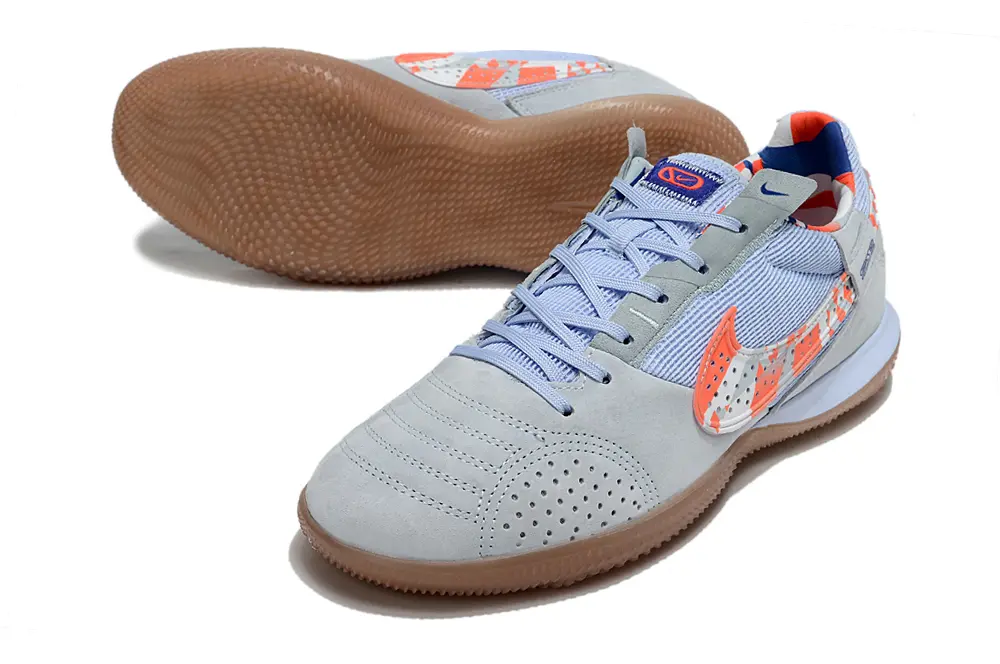 Nike Street Gato IC - Gray/Light Blue/Orange