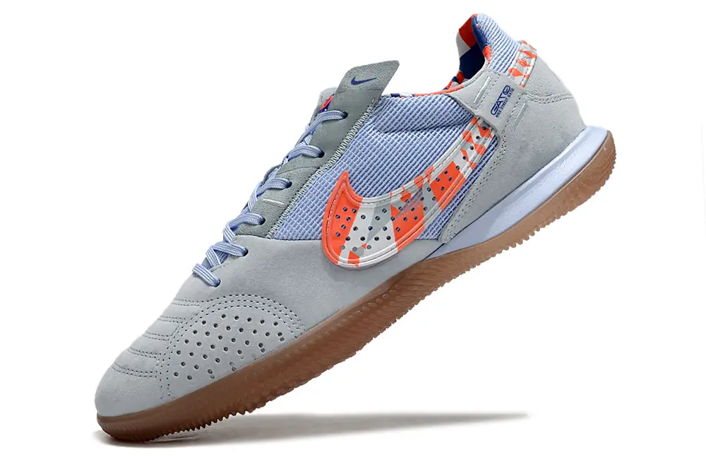 Nike Street Gato IC - Gray/Light Blue/Orange