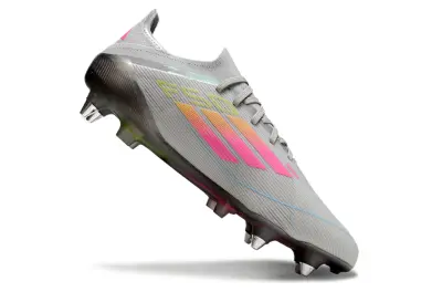 Adidas F50 Elite SG - Gray/Neon Pink/Spring Yellow