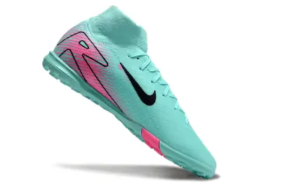 Nike Air Zoom Mercurial Superfly 10 Elite TF - Aqua/Deep Pink/Black