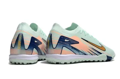 Nike Air Zoom Mercurial Vapor 16 Elite TF - Mint/Coral Pink/Navy Blue