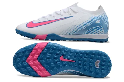 Nike Air Zoom Mercurial Vapor 16 Elite TF - White/Sky Blue/Pink Fusion