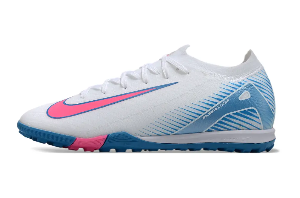 Nike Air Zoom Mercurial Vapor 16 Elite TF - White/Sky Blue/Pink Fusion