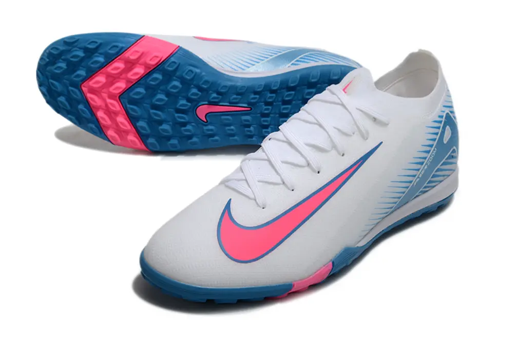 Nike Air Zoom Mercurial Vapor 16 Elite TF - White/Sky Blue/Pink Fusion