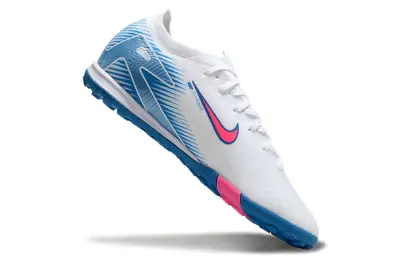 Nike Air Zoom Mercurial Vapor 16 Elite TF - White/Sky Blue/Pink Fusion