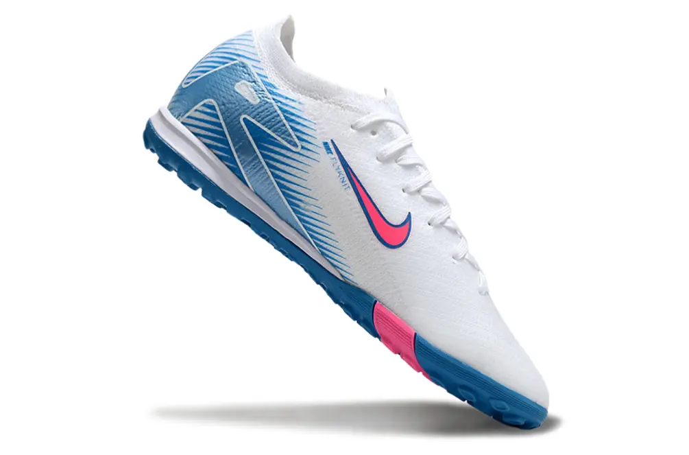 Nike Air Zoom Mercurial Vapor 16 Elite TF - White/Sky Blue/Pink Fusion