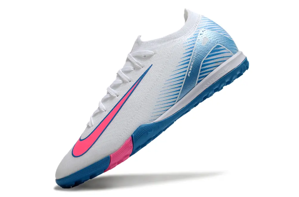 Nike Air Zoom Mercurial Vapor 16 Elite TF - White/Sky Blue/Pink Fusion