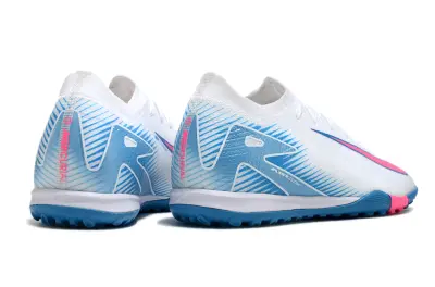 Nike Air Zoom Mercurial Vapor 16 Elite TF - White/Sky Blue/Pink Fusion