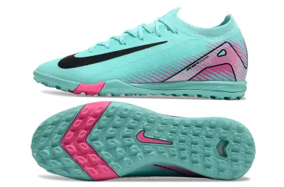 Nike Air Zoom Mercurial Vapor 16 Elite TF - Aqua/Coral Pink/Black