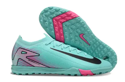 Nike Air Zoom Mercurial Vapor 16 Elite TF - Aqua/Coral Pink/Black