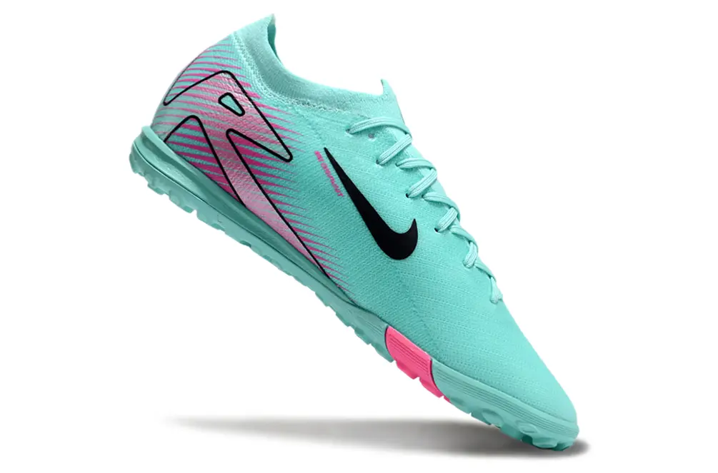 Nike Air Zoom Mercurial Vapor 16 Elite TF - Aqua/Coral Pink/Black