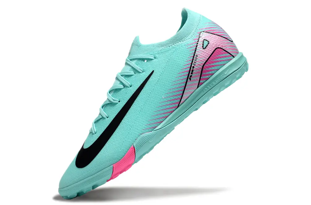 Nike Air Zoom Mercurial Vapor 16 Elite TF - Aqua/Coral Pink/Black