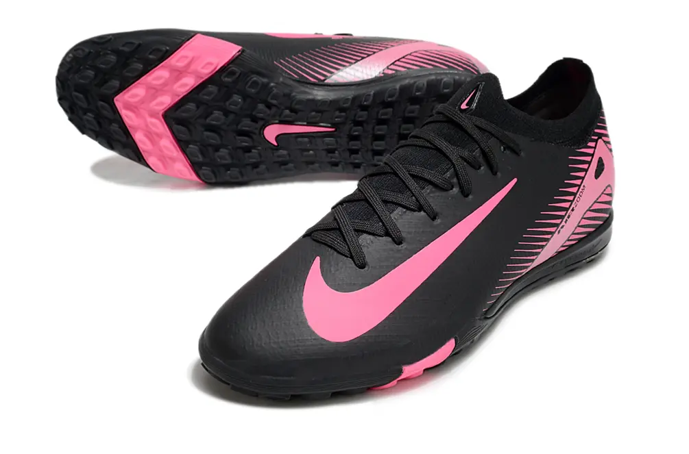 Nike Air Zoom Mercurial Vapor 16 Elite TF - Black/Vibrant Pink/Jet Black