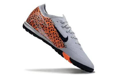 Nike Air Zoom Mercurial Vapor 16 Elite TF - Gray/Electric Orange/Navy Blue