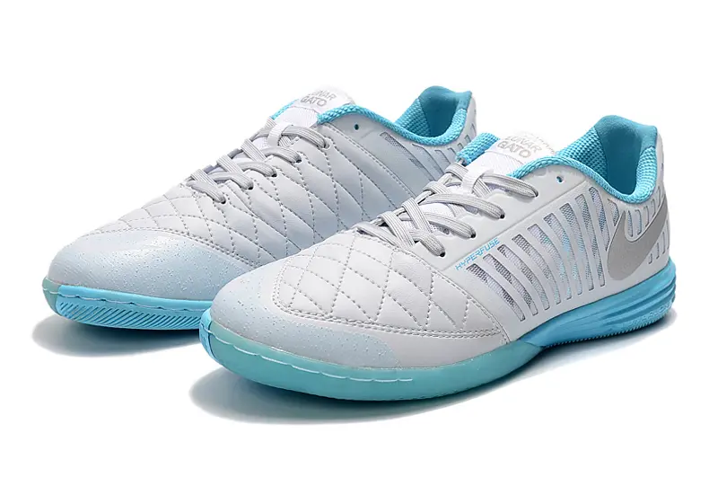 Nike Lunar Gato 2 IC - Gray/Sky Blue/Light Blue