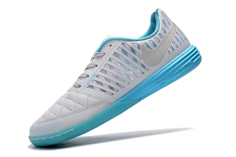 Nike Lunar Gato 2 IC - Gray/Sky Blue/Light Blue