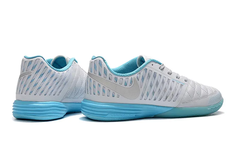 Nike Lunar Gato 2 IC - Gray/Sky Blue/Light Blue