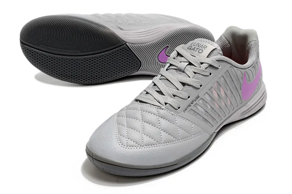 Nike Lunar Gato 2 IC - Gray/Purple Mist/Light Ash