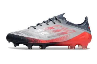 Adidas F50 Elite FG - Gray/Solar Red/Thunder Blue