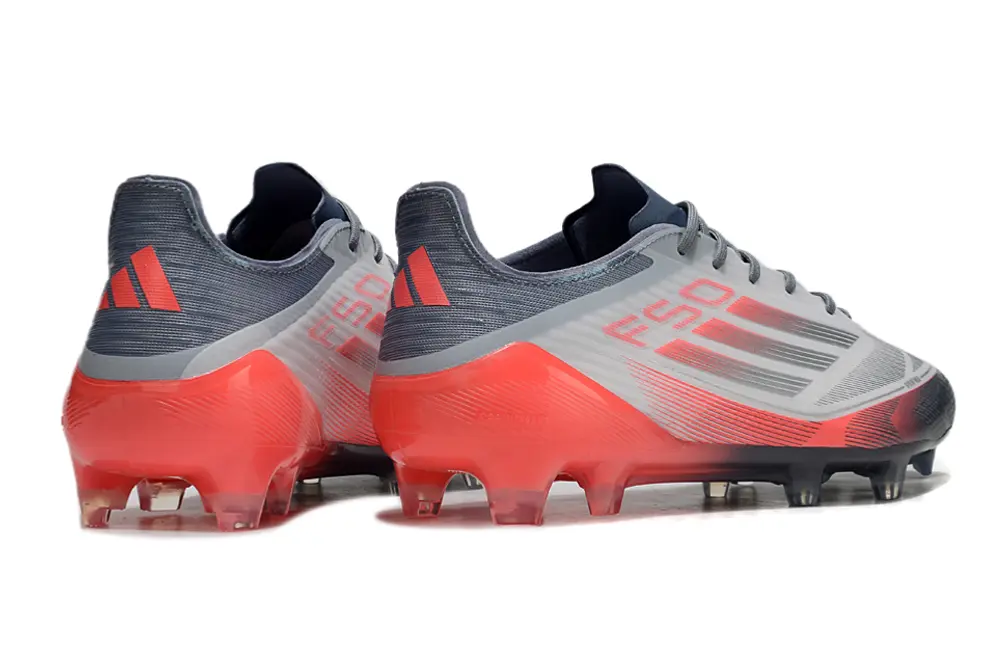 Adidas F50 Elite FG - Gray/Solar Red/Thunder Blue