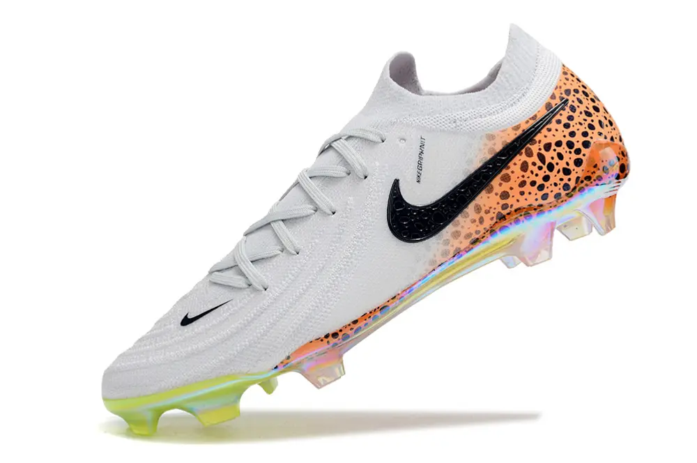 Nike Phantom GX 2 Elite FG - White/Vibrant Orange/Electric Green