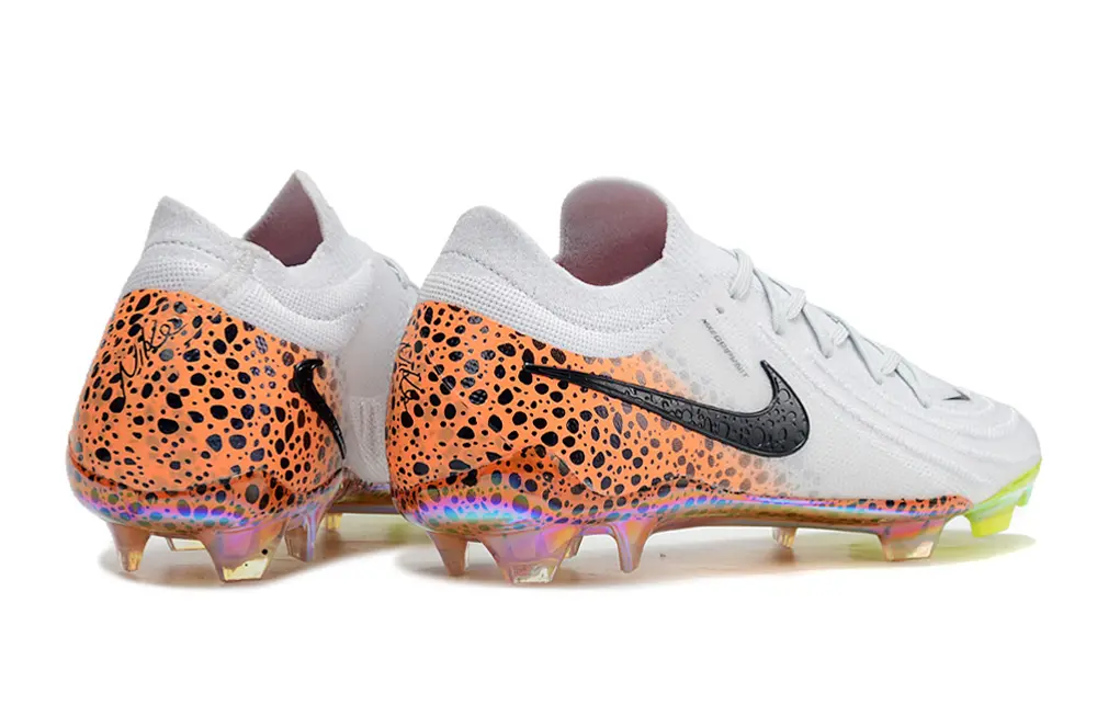 Nike Phantom GX 2 Elite FG - White/Vibrant Orange/Electric Green