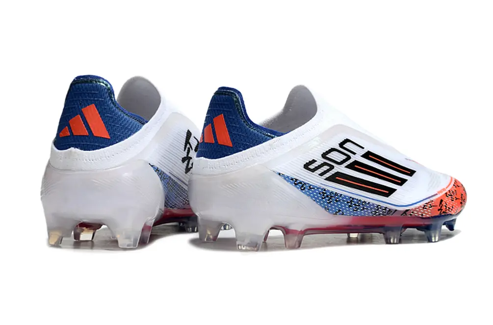 Son x Adidas F50 Elite Laceless FG - White/Bright Orange/Dark Blue