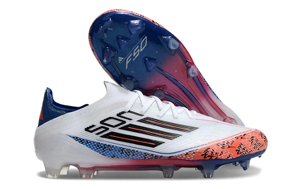Son x Adidas F50 Elite FG - White/Fiery Red/Navy Blue