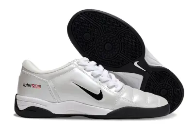 Nike Total 90 III IC - White/Classic Black/Red Accent