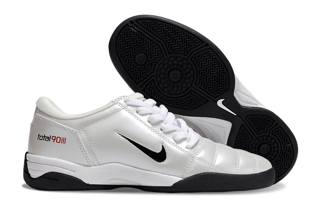 Nike Total 90 III IC - White/Classic Black/Red Accent