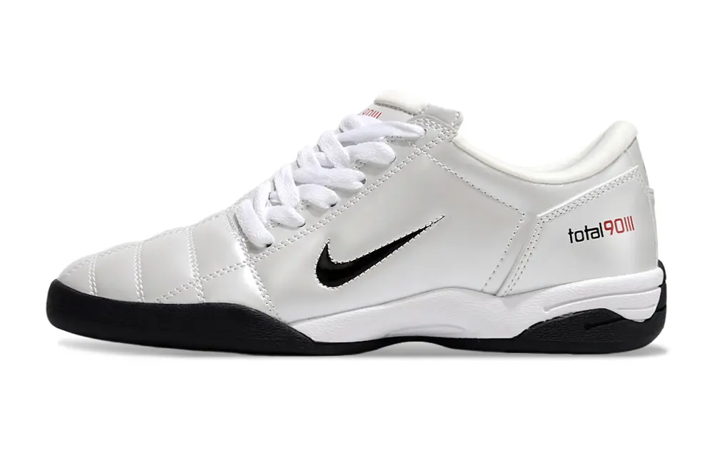 Nike Total 90 III IC - White/Classic Black/Red Accent