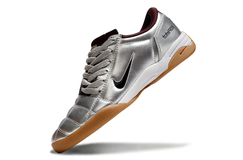 Nike Total 90 III IC - Silver/Burgundy/Gum