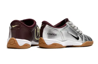 Nike Total 90 III IC - Silver/Burgundy/Gum