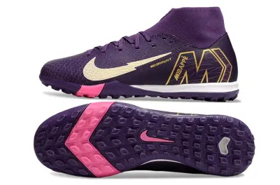 Nike Air Zoom Mercurial Superfly 10 Academy TF - Purple/Golden Yellow/Pink Blast