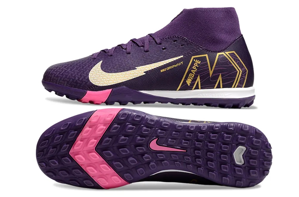Nike Air Zoom Mercurial Superfly 10 Academy TF - Purple/Golden Yellow/Pink Blast