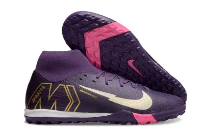 Nike Air Zoom Mercurial Superfly 10 Academy TF - Purple/Golden Yellow/Pink Blast
