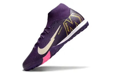 Nike Air Zoom Mercurial Superfly 10 Academy TF - Purple/Golden Yellow/Pink Blast