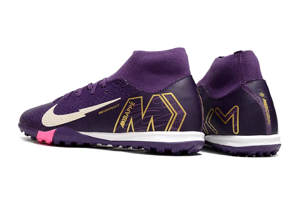 Nike Air Zoom Mercurial Superfly 10 Academy TF - Purple/Golden Yellow/Pink Blast
