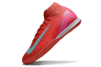 Nike Air Zoom Mercurial Superfly 10 Academy IC - Red/Coral Burst/Turquoise Shine