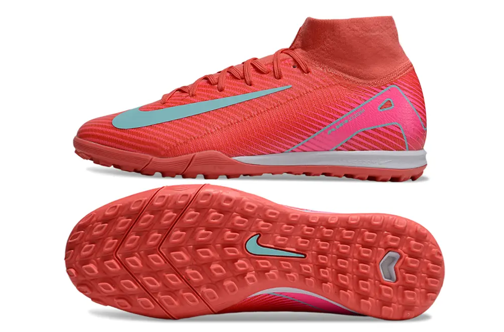 Nike Air Zoom Mercurial Superfly 10 Academy TF - Red/Teal Breeze/Ruby Red