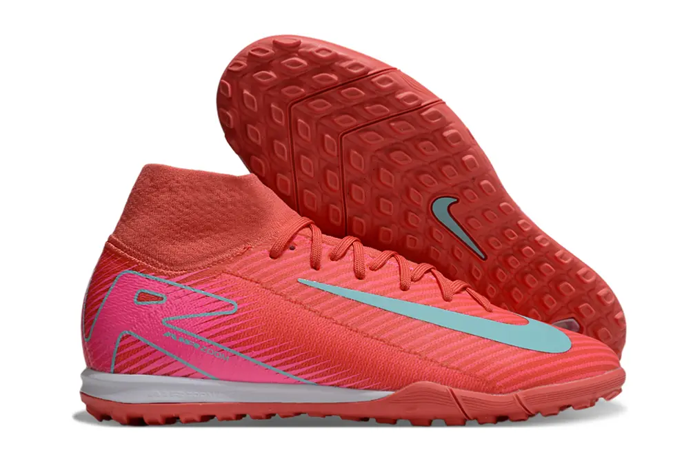 Nike Air Zoom Mercurial Superfly 10 Academy TF - Red/Teal Breeze/Ruby Red