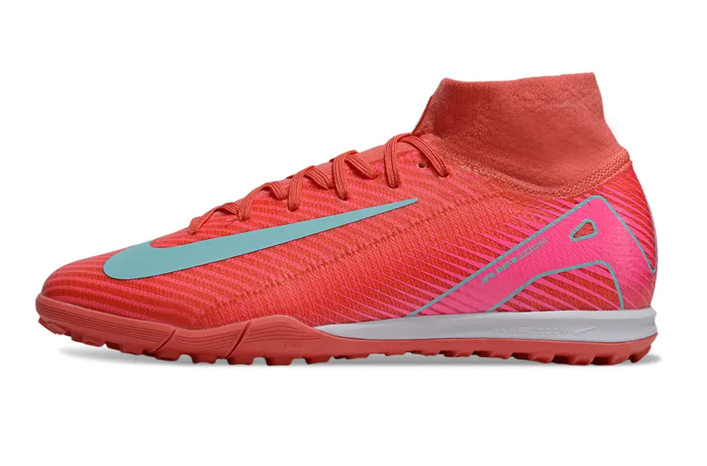 Nike Air Zoom Mercurial Superfly 10 Academy TF - Red/Teal Breeze/Ruby Red