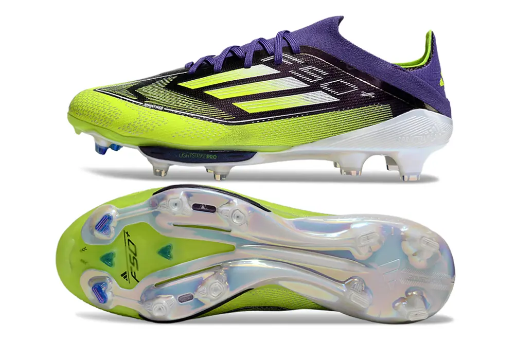 Adidas F50+ Elite Lightstrike Pro FG - Yellow/Neon Yellow/Deep Purple