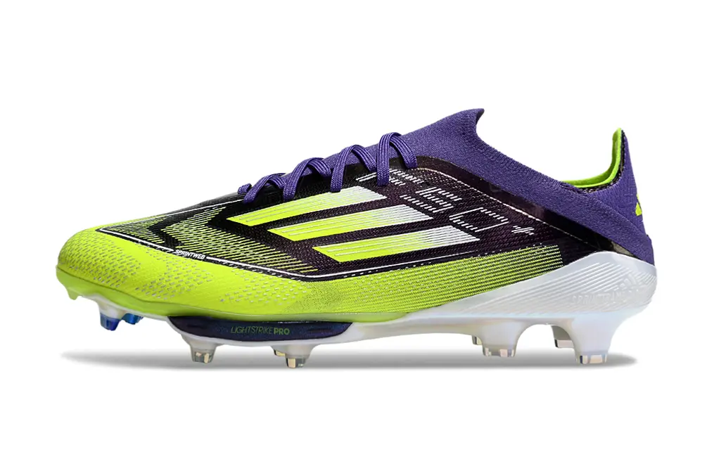 Adidas F50+ Elite Lightstrike Pro FG - Yellow/Neon Yellow/Deep Purple