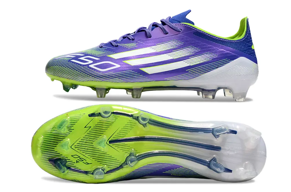 Adidas F50 Elite FG - Purple/Vibrant Green/Luminous Yellow