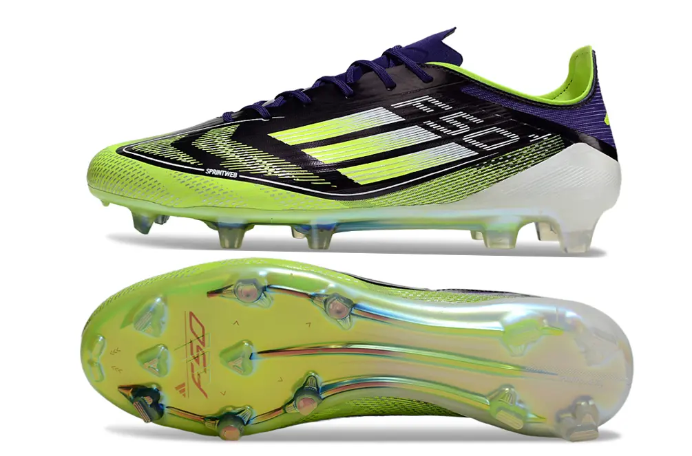 Adidas F50 Elite FG - Green/Electric Green/Deep Purple