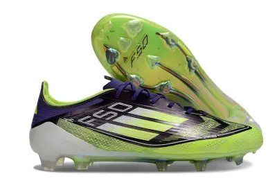Adidas F50 Elite FG - Green/Electric Green/Deep Purple